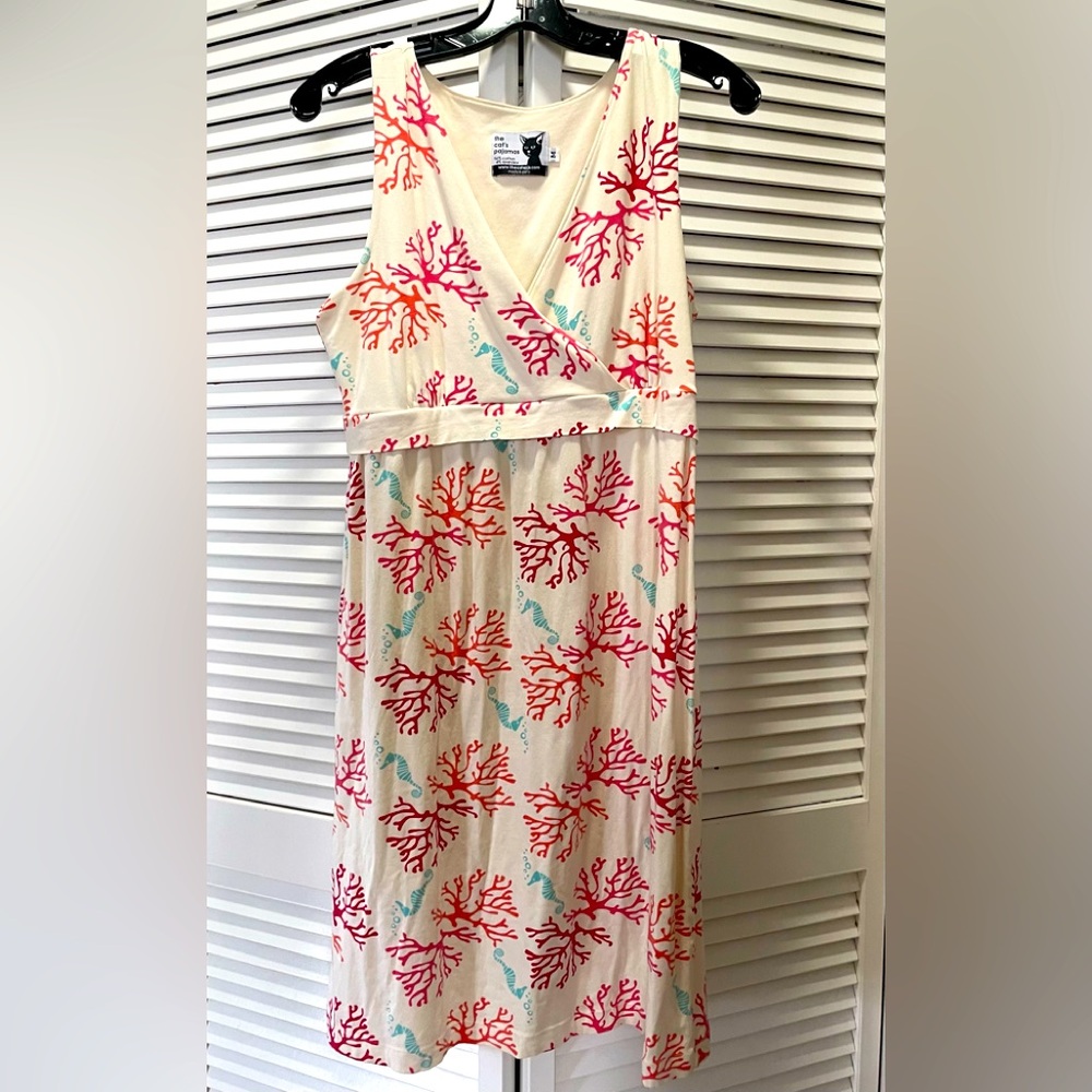 Cats Pajamas Sea Horse and Coral Dress